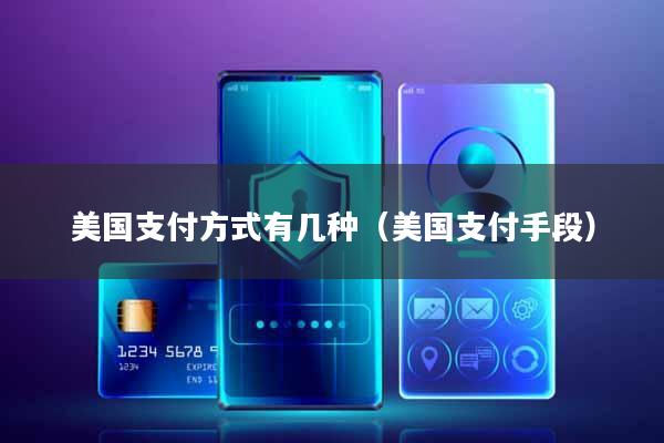 美国支付方式有几种(美国支付手段)